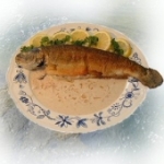 truite au vin jaune